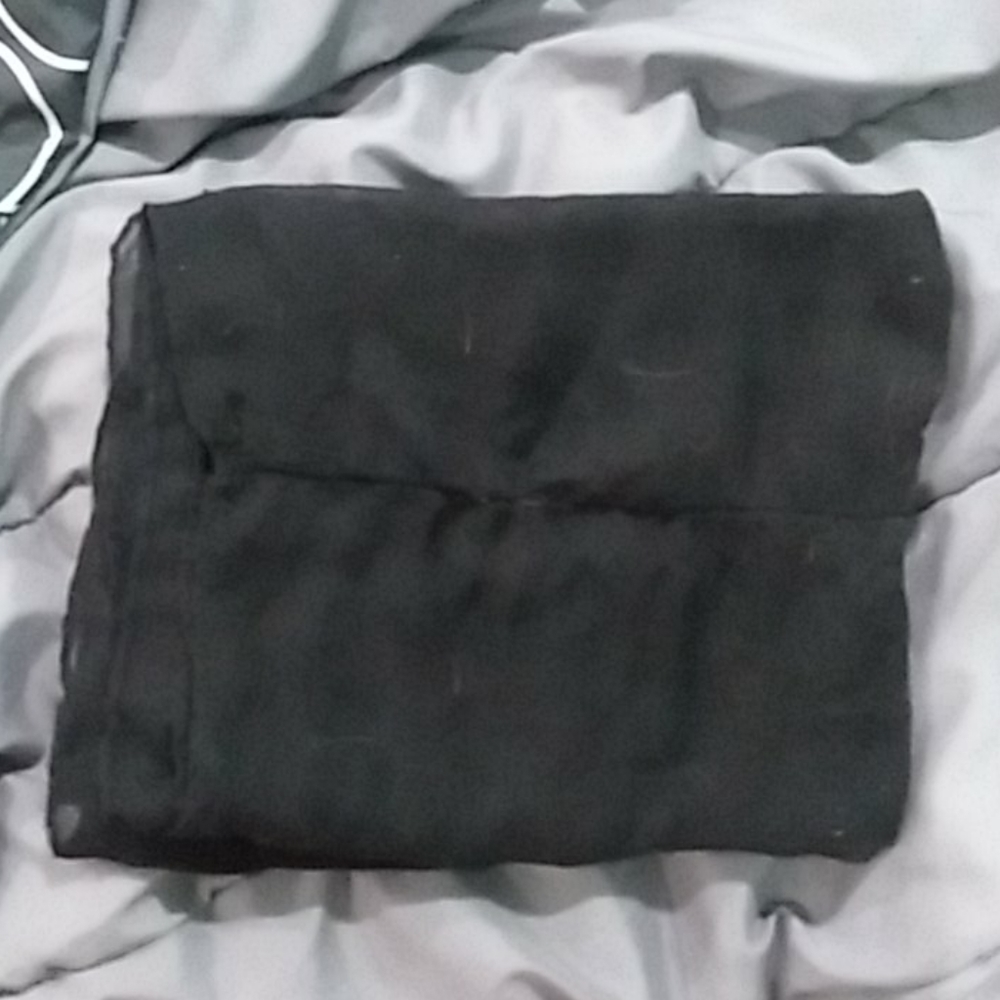 Black scarf
